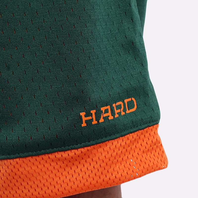 мужские зеленые шорты  Hard Open Run Forma Short-green/o - цена, описание, фото 3